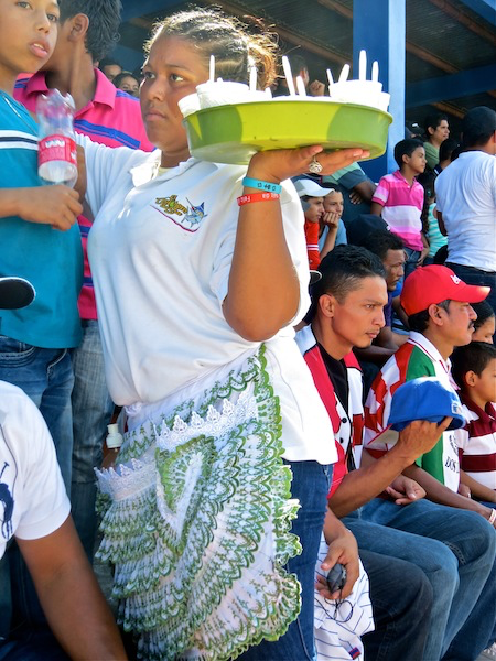 Food vendors at the stadium